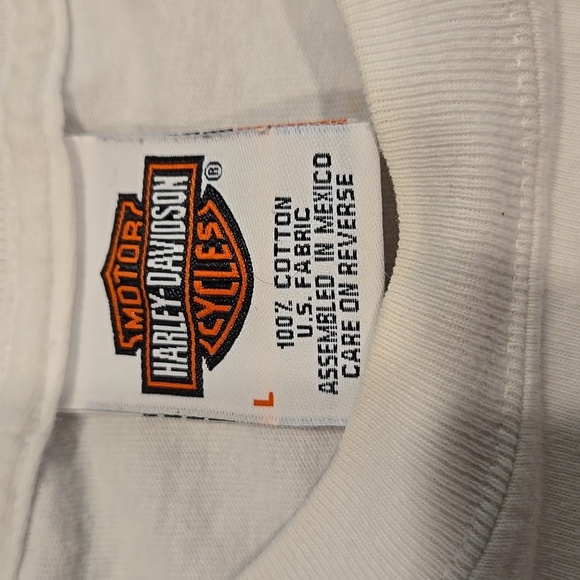 HARLEY-DAVIDSON SAVANNAH, GEORGIA ST. PATRICK'S DAY LONG SLEEVE TEE. SIZE LARGE. - Picture 3 of 7